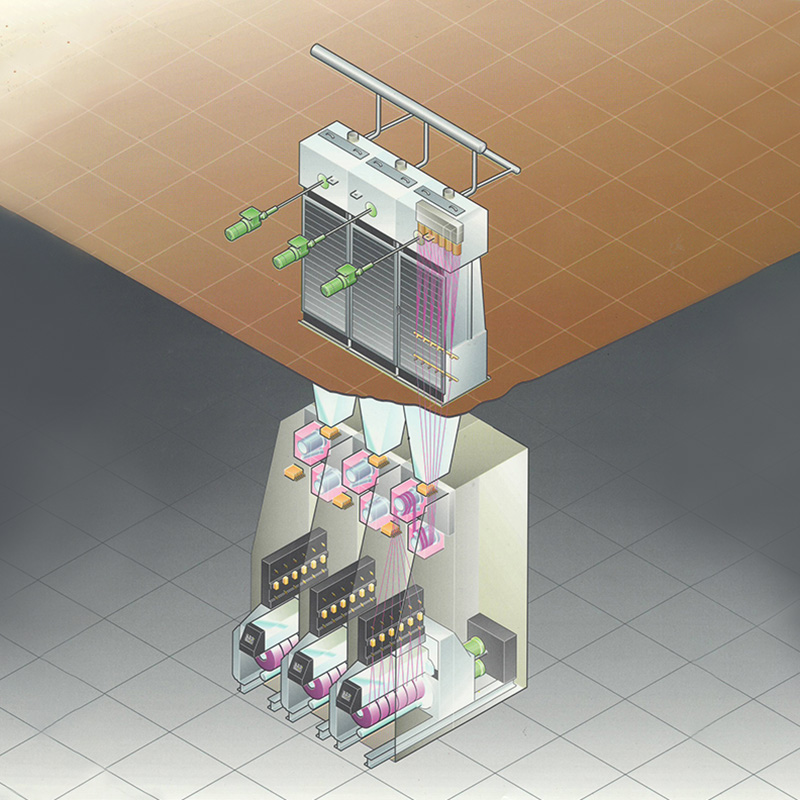 Kärnan i spinningproduktionslinjen: Mikrotillverkningskod för gjutningsprocessen