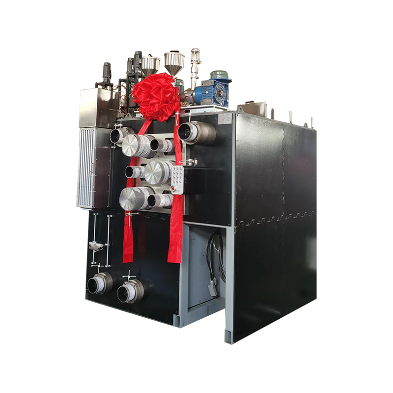 Tri-komponent Pilot Smältspinningsmaskin